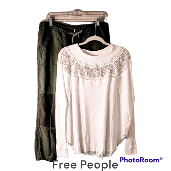 Free People Pants - Free People Top and pants